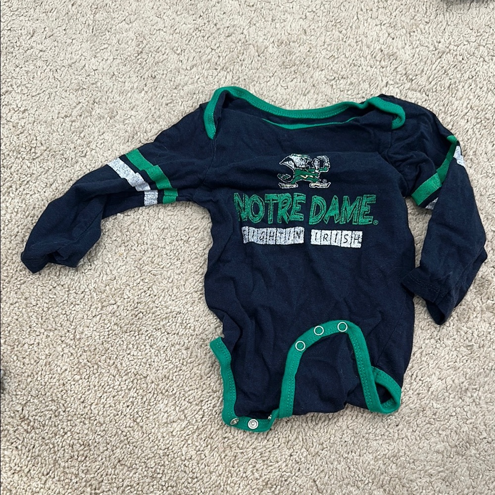 Notre Dame Baby Onesie